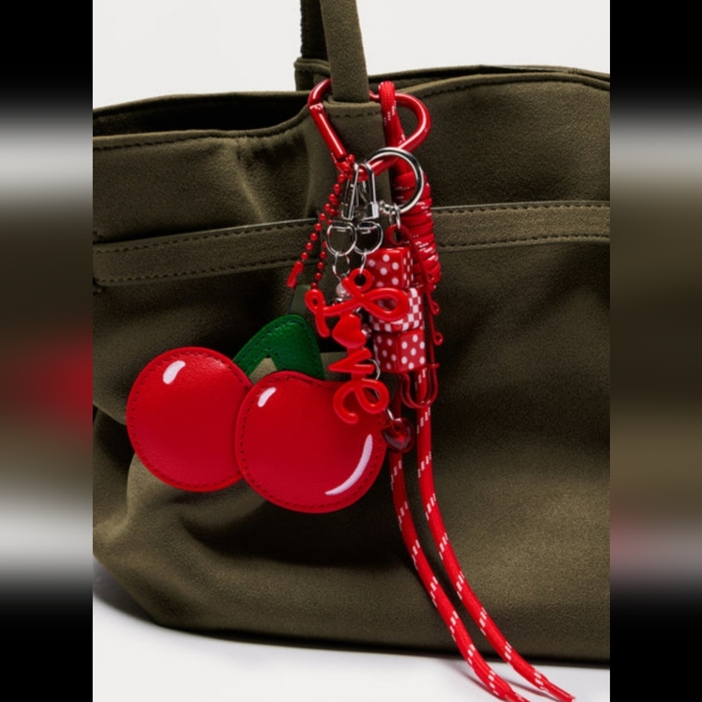 Cherry On Top Bag Charm